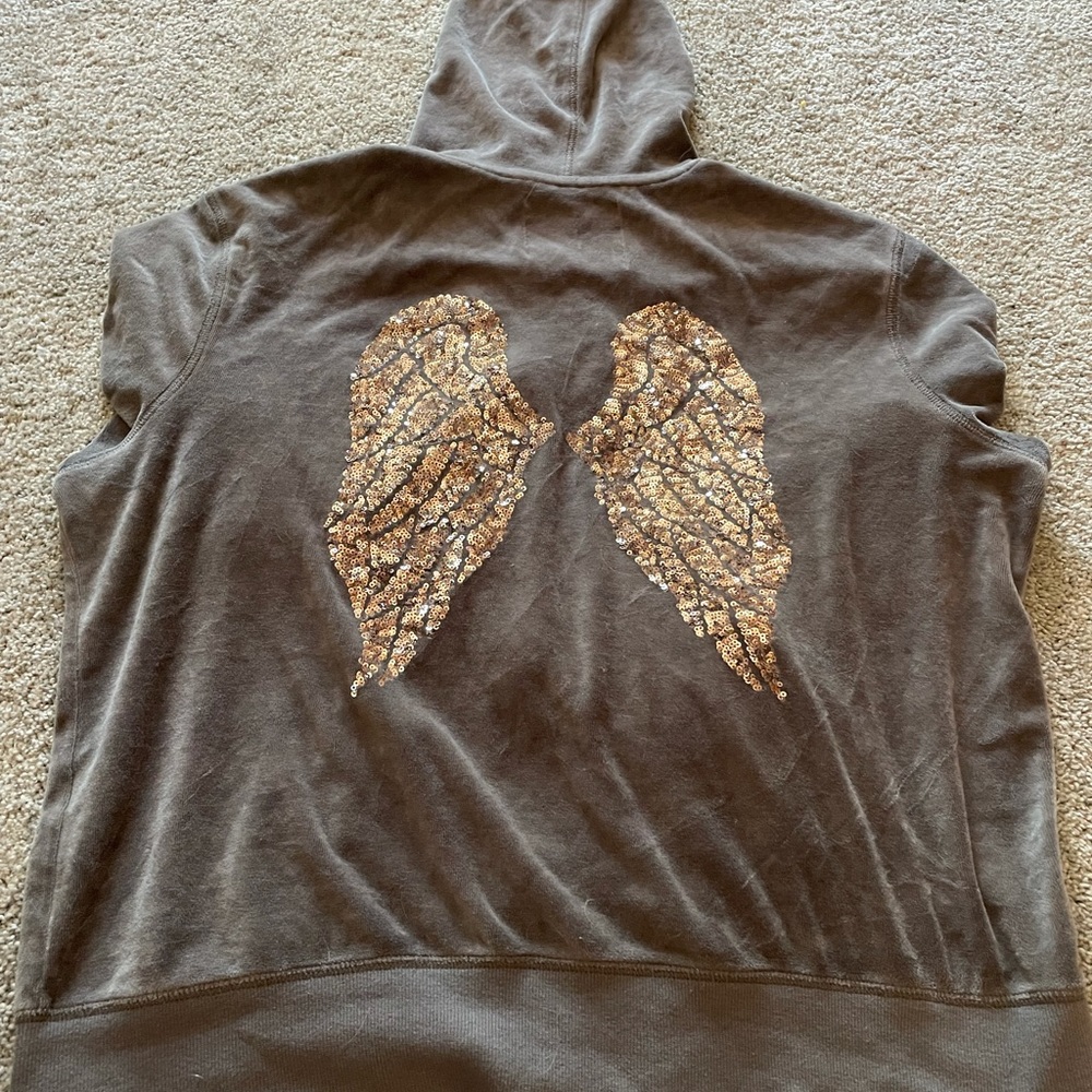 Vintage Victoria secret track zip up